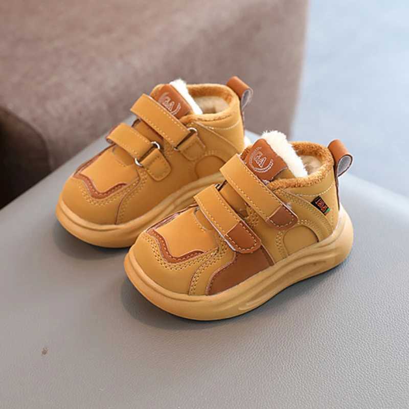 Children Cotton Casual Sneaker Boy Shoes Warm Plush Winter for Girl Kid Soft Sole Board Shoe L251028 XJ260303