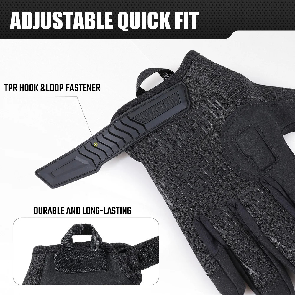 Outdoor Tactical Gloves Touch Screen Hunting Sport Cycling Camping Hiking Paintball Work Driving Lightweight Full Finger Men 251013