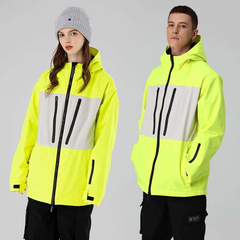 New Women's Top Men's Ski Jacket Windproof Warm Double Board Breathable Snowboard Snow Suit