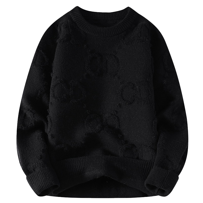 Designer Men's Sweaters New Winter Thick Warm Cashmere Sweater Mens High end Luxury Mens Christmas Parachute Korean Harajuku Mens Pulling Sweater