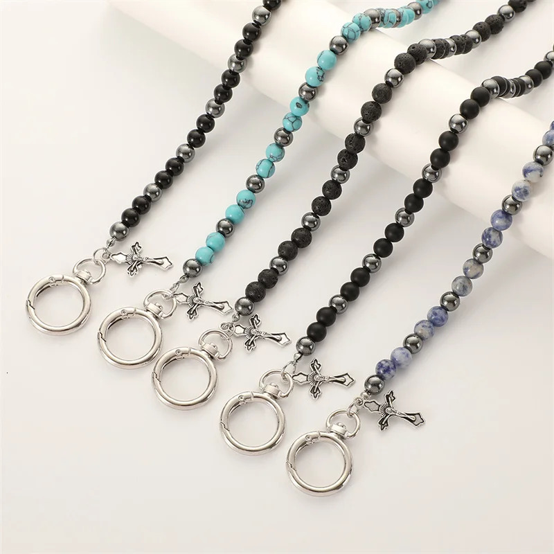 8MM Y2k Fashion Bead Pants Chain Bag Girls Cross Jeans Chains Punk Style Accessories 251021