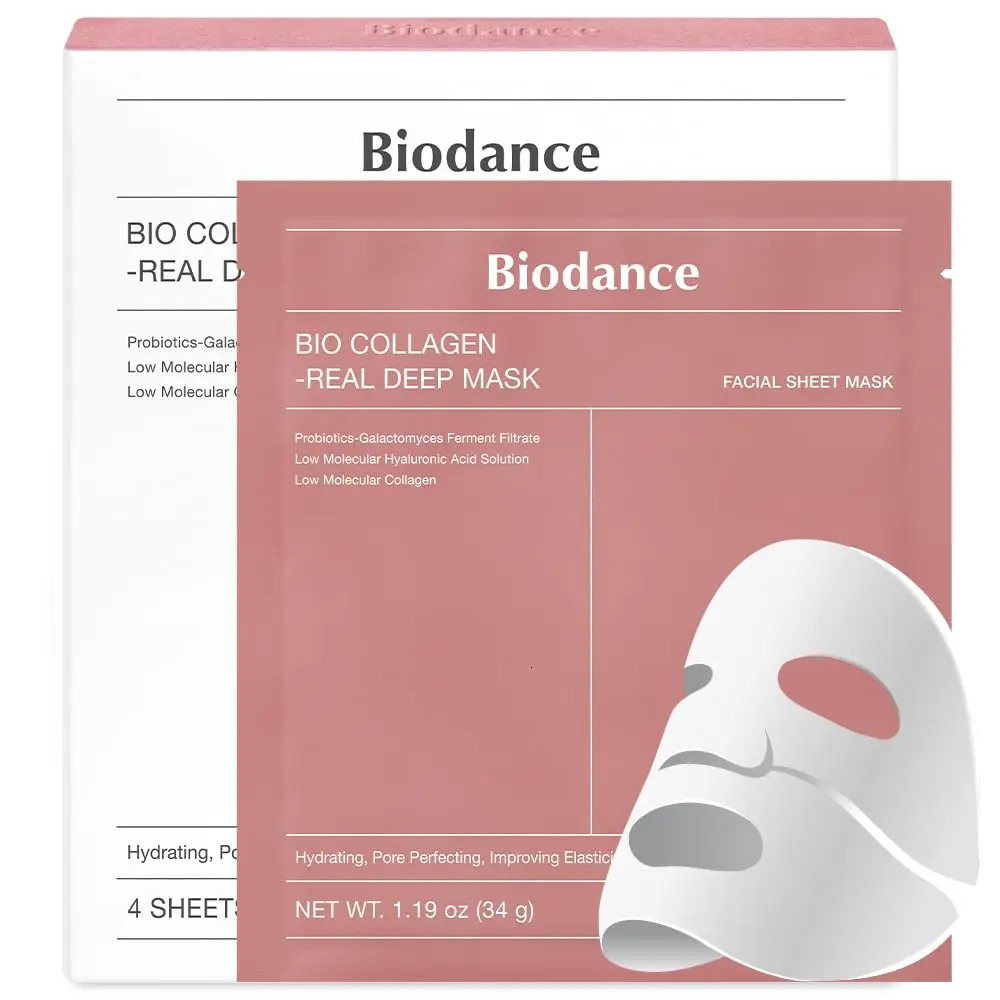 BIODANCE BioCollagen Deep Hydrating Gel Mask nighttime pores improving elasticity deep hydration 251029