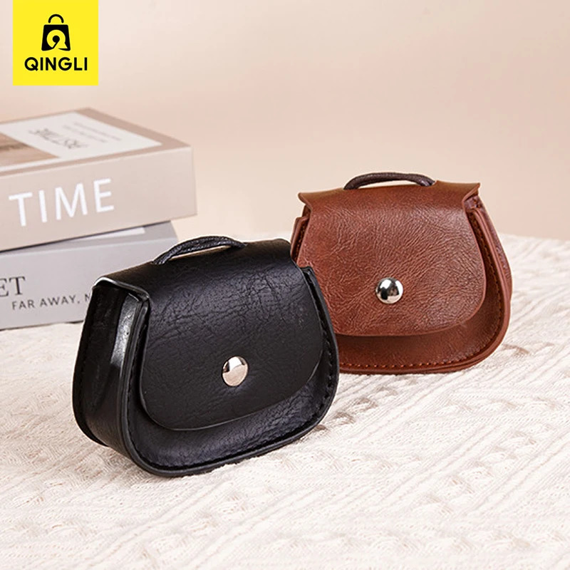 Fashion Mini Crossbody Bag for Women PU Leather Coin Purse Niche Small Shoulder Bag Hasp Change Purse Key Bag Gift 251029