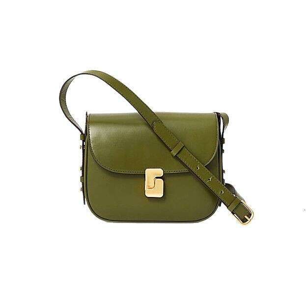 designer bag Luxury bag French Niche Soeur BELLISSIMA Genuine Leather Underarm Single Shoulder Small Square Fashion Crossbody Bag for Women