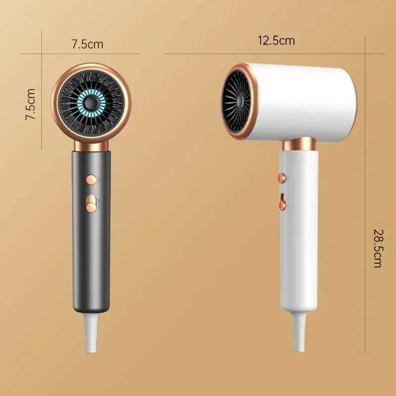 Professional Ionic Hair Dryer 2000W Low Noise 3Speed Dual Temp Lightweight for Salon Home Daily Hair Care Styling Tool L251029