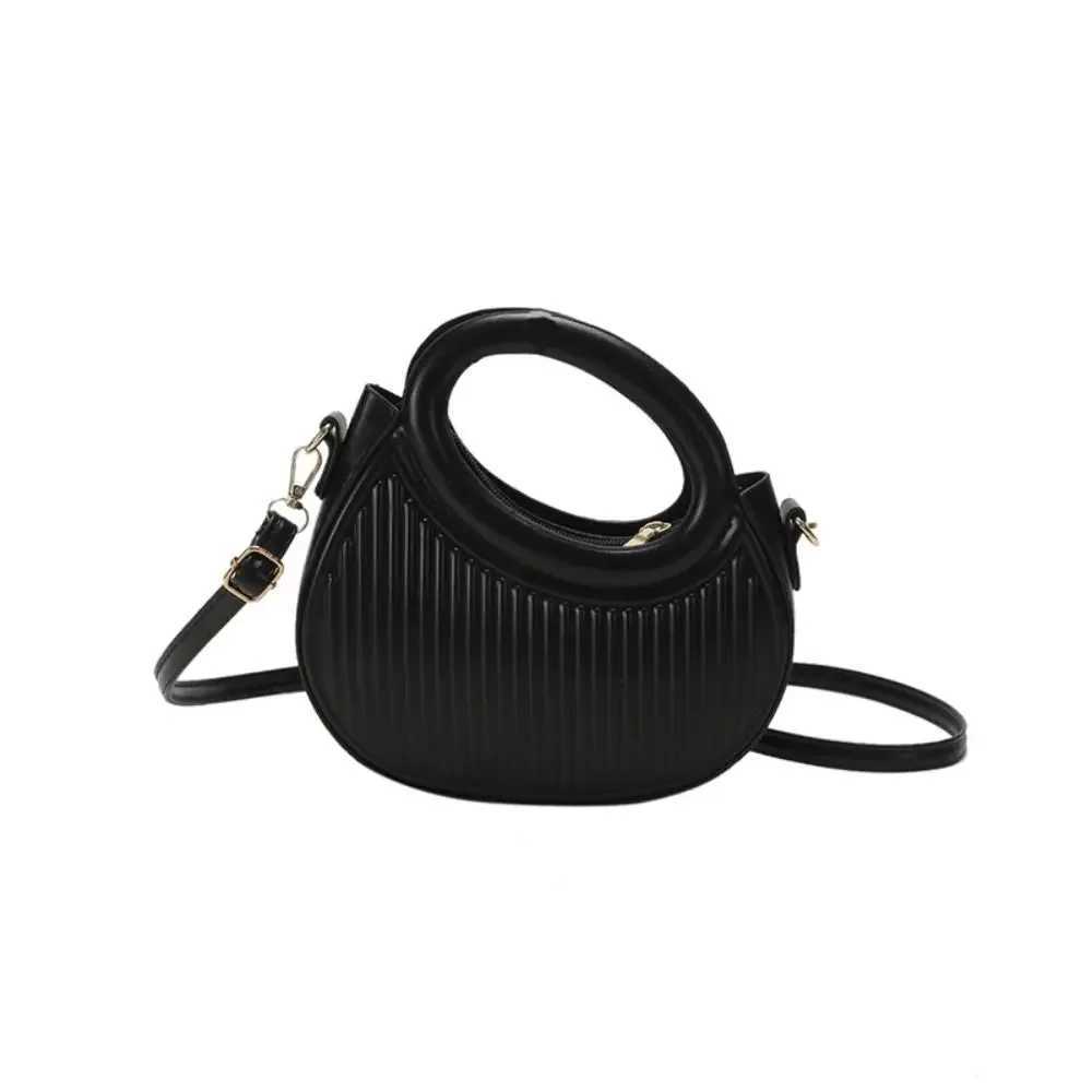 Fi Wen Shoder Bag Armpit Bag Design Underarm Bag Pleated Saddle Bag Solid Color Messenger Bag Purse Handbags1 D251029