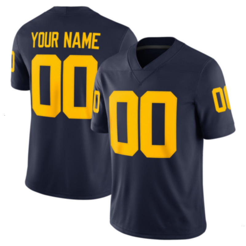 19 Underwood Football Jerseys Kalel Mullings Colston Loveland McCarthy Desmond Howard Charles Woodson Custom Men Women Youth Jersey