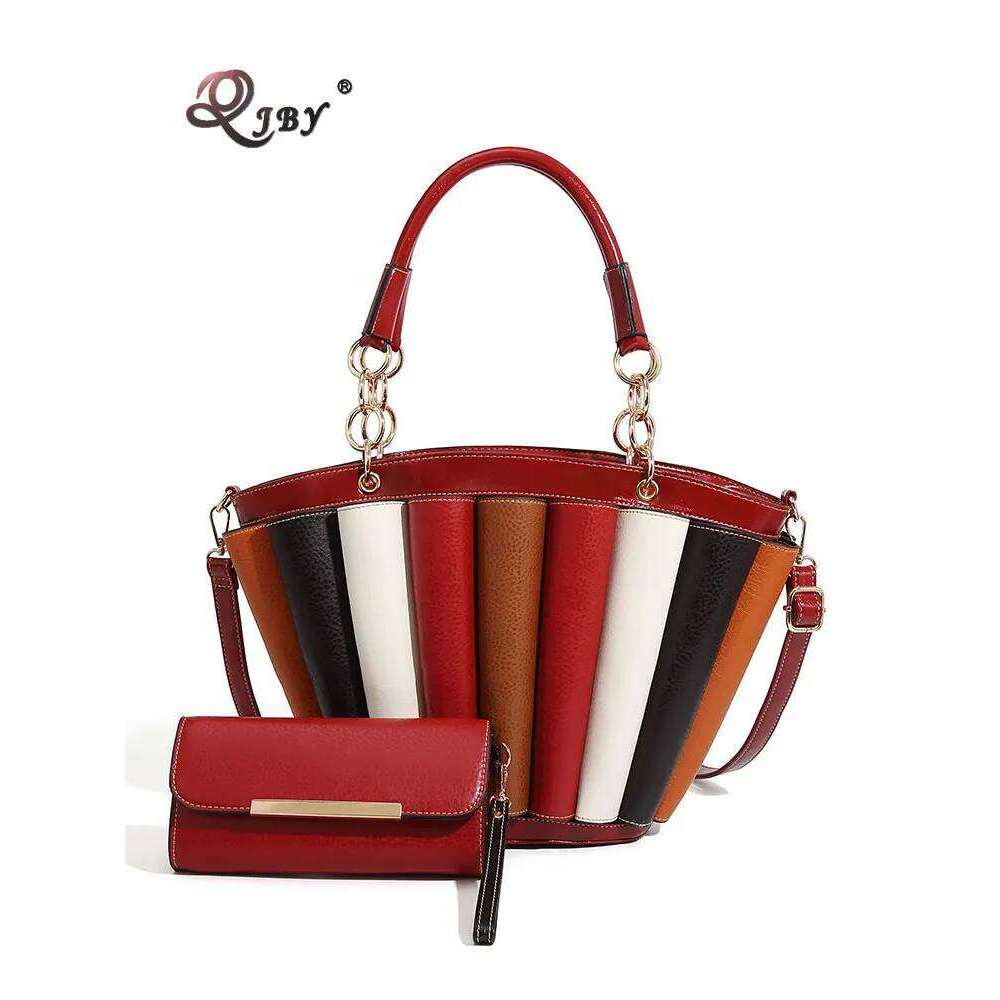Bag Woman Capacity Leather Purse Fashion Designer Top Handbags Women Crossbody Large Bags For Women,Metal Handle