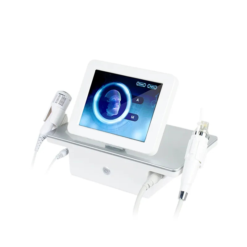 Gold RF Microneedle Radio Frequency Wrinkle Removal Skin Tightening Machine Skin rejuvenation Wrinkle Removal Acne Mark Removal Scar Removal Shrink Po