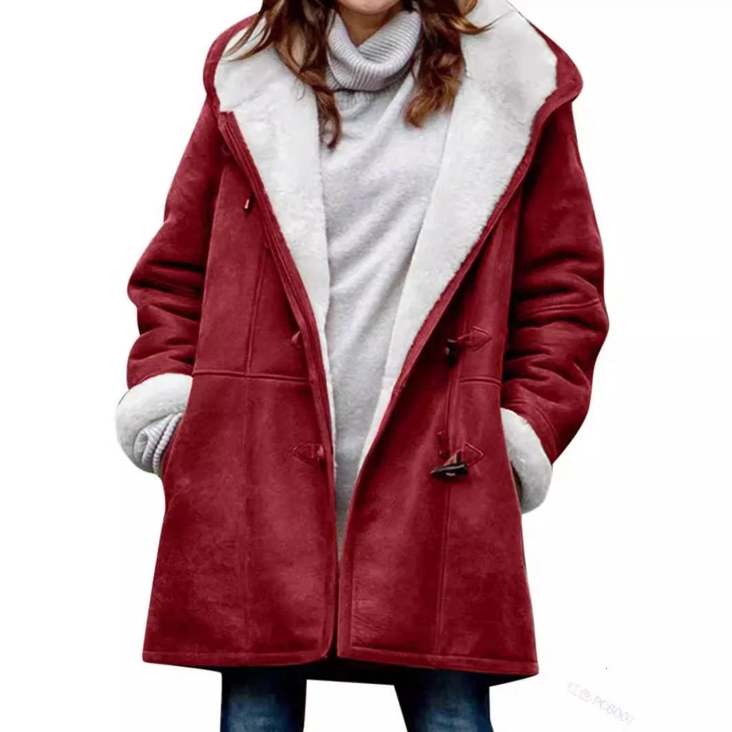 Solid Casual Loose Jacket Coats For Women Winter Vintage Womens Jackets Overcoat Autumn Female Coat Outerwears Tops 251028
