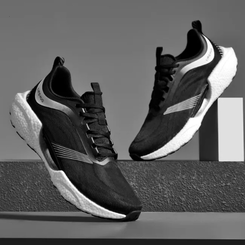ONKE Autumn Breathable Shock Absorption Lightweight Mesh Sports Shoes Women's Ultra-Light Thin Running Shoes Flexible Easy-Match Suitable for Fit