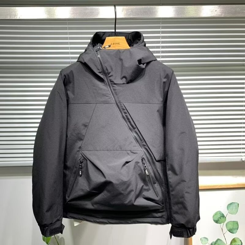 Spring And Autumn New American Style Hooded Jacket Designer Jacket For Men Pullover Trendy Brand Outdoor Large Pocket Zipper Functional Windbreaker