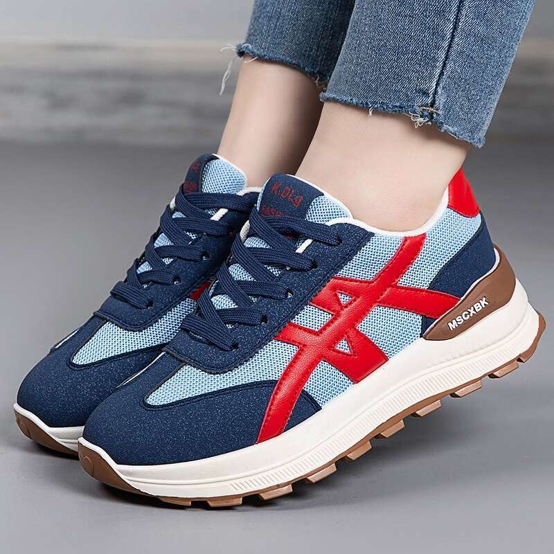Breathable Comfortable Designer Shoe Women's 2025 New Autumn Thick-Soled Height-Increasing Running Versatile Casual Sports Shoes