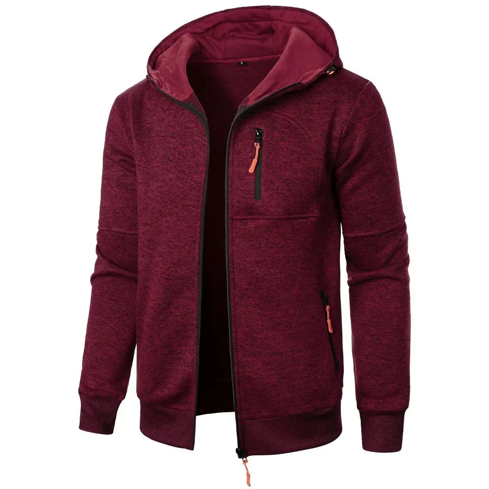 Mens Casual Sweatshirts Hooded Sweatshirt Slim Fit Sportswear Autumn Jacket for Men Tracksuit Streetwear Jackets 251029