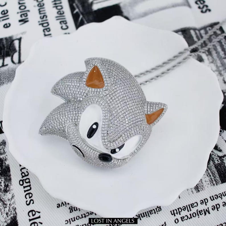 Iced Out Jewelry Moissanite Diamonds Custom Necklace Pendant Initial Hip Hop 925 Silver Custom Pendant