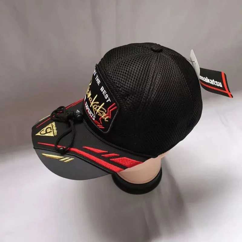 Gamakatsu Mesh Fishing Hat with Bucket Breathable Sun Protection Rock Fishing Caps Waterproof Men Sport Baseball Cap GM9852W251029