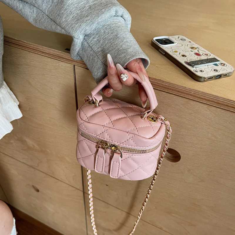 Fashion Mini Designer Handbag New Mini Quilted Chain Diamond Checkered Womens Crossbody Bag High Quality PU Womens Small Bag W251029