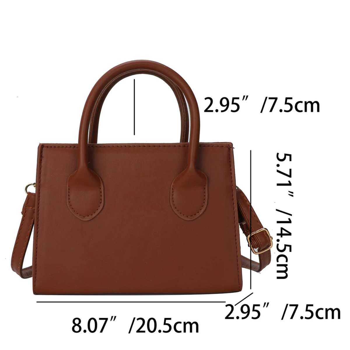 Stylish Wens Minimalist PU Adjustable Shoder Strap Crossbody Bag Large Capacity Zipper Closure Handbag For Daily cmute D251029