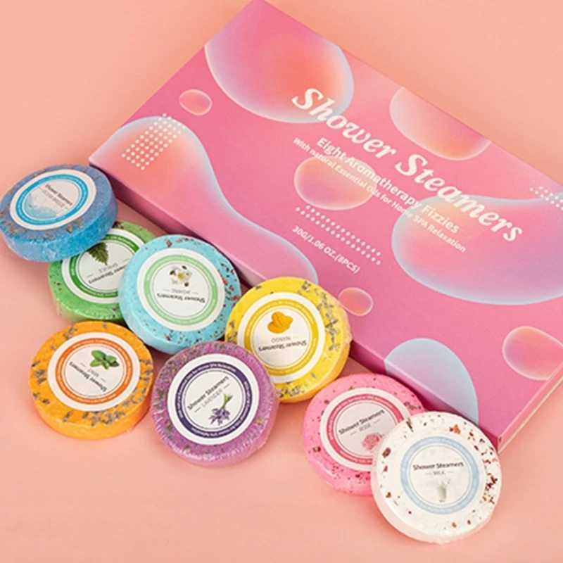 6Pack Aromatherapy Shower Steamers Shower Steamers Nighttime Shower Tablets Bath Bomb Gifts For Women Stress Relief Rose L251029