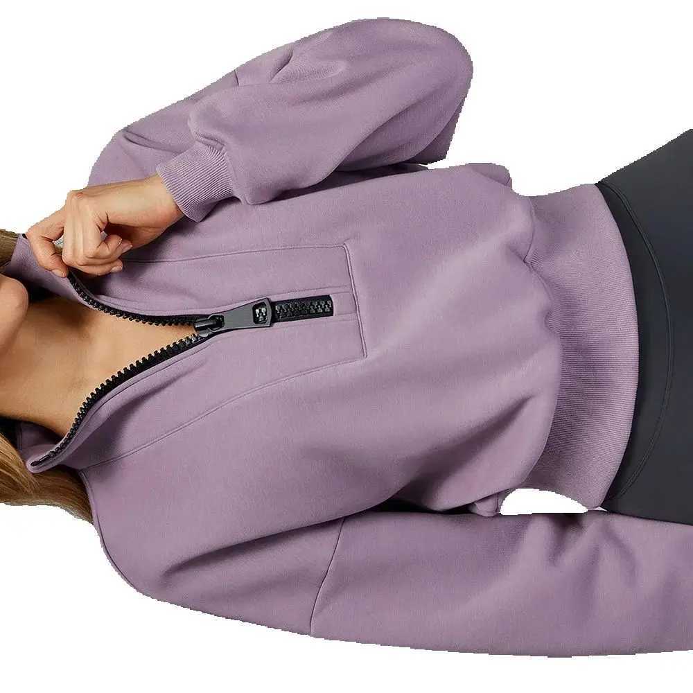 Yoga Long Sleeve Autumn and Winter Jacket Sports Coat Women Running Training Jacket Long Sleeve Gym Quick Drying Yoga TrainXJ251029