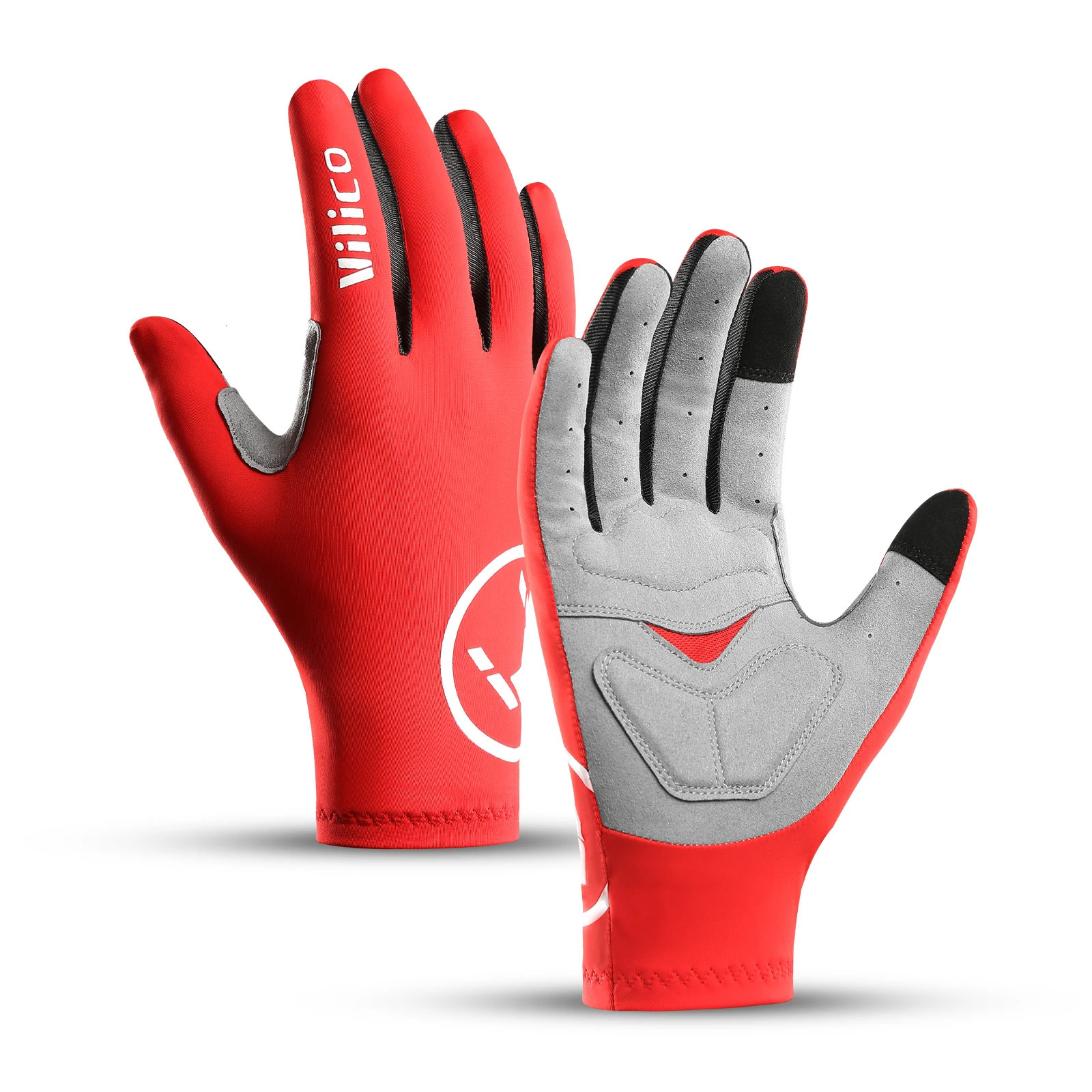 Touch Screen Long Full Fingers Half Gel Sports Cycling Gloves MTB Road Bike Riding Racing Women Men Bicycle 251013