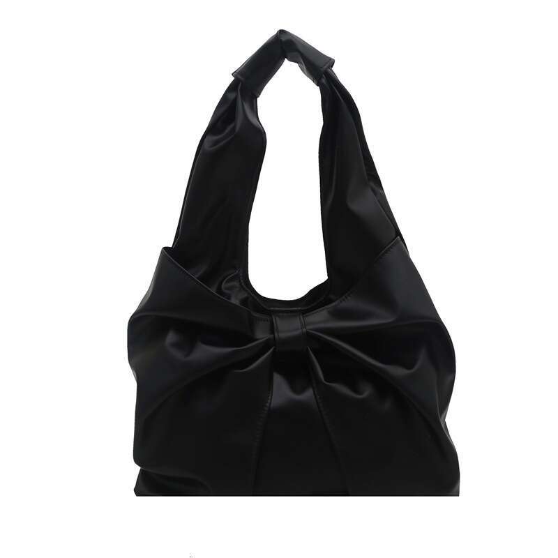 Designer bag 2025 Summer New Fashion Simple High-Value Single Shoulder Handbag Exquisite Bow Niche Commuter Tote
