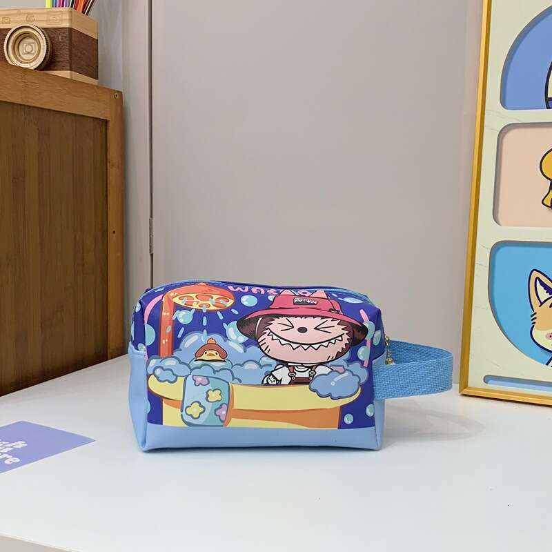 2025 Handheld Small Square Portable Makeup for Women Large Capacity Skincare Travel Niche Storage Bag