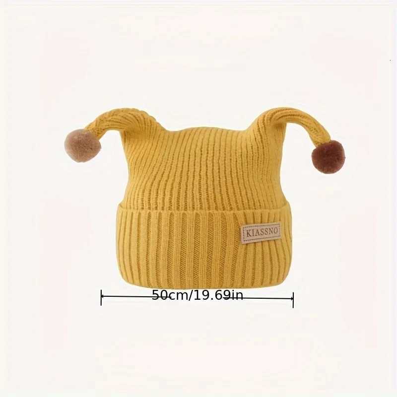 Kids Knit Hat Soft Stretchy Winter Beanie Lightweight Warm Hat for kids Easy SlipOn Party Everyday Cold Weather Cap Red251028