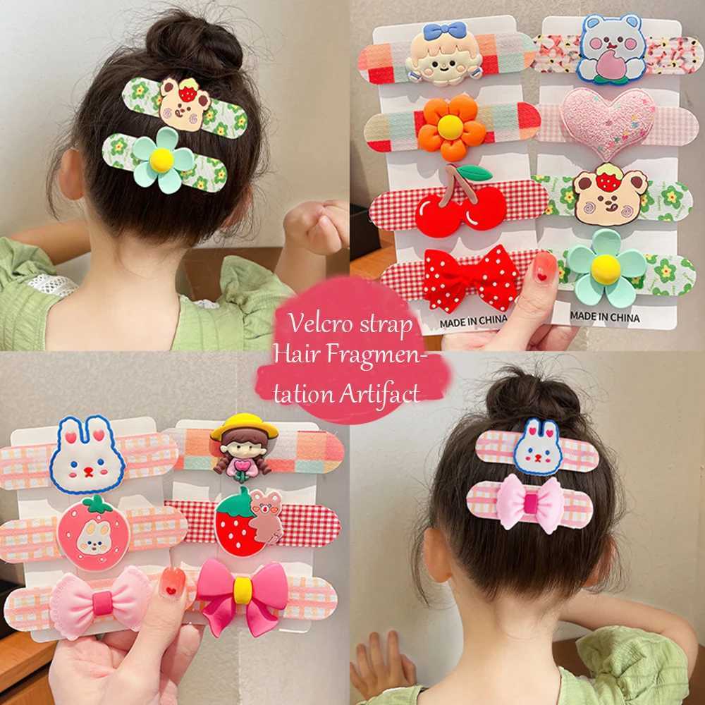 234pcs CHIldrens Hair Patch VeLCRo Hair Patch Hairband Patch Hair Clip Headwear Bow Hair AccessoriesW251028
