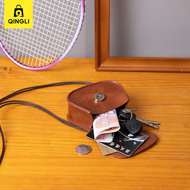 Fashion Mini Crossbody Bag for Women PU Leather Coin Purse Niche Small Shoulder Bag Hasp Change Purse Key Bag Gift 251029