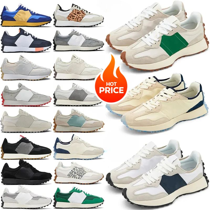 2025Free Shipping New 327 Running Shoes Designer Sneakers 327s Mens Trainers Beige Brown Suede Black White Sea Salt Grey Fashion Women Men Outdoor Sports Runners hot