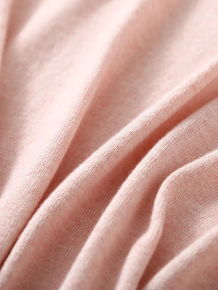 SuyaDream Woman Basic Sweaters Silk and Cashmere Blend O neck Pullovers Solid Sweaters Fall Winter Bottoming Shirts 251029