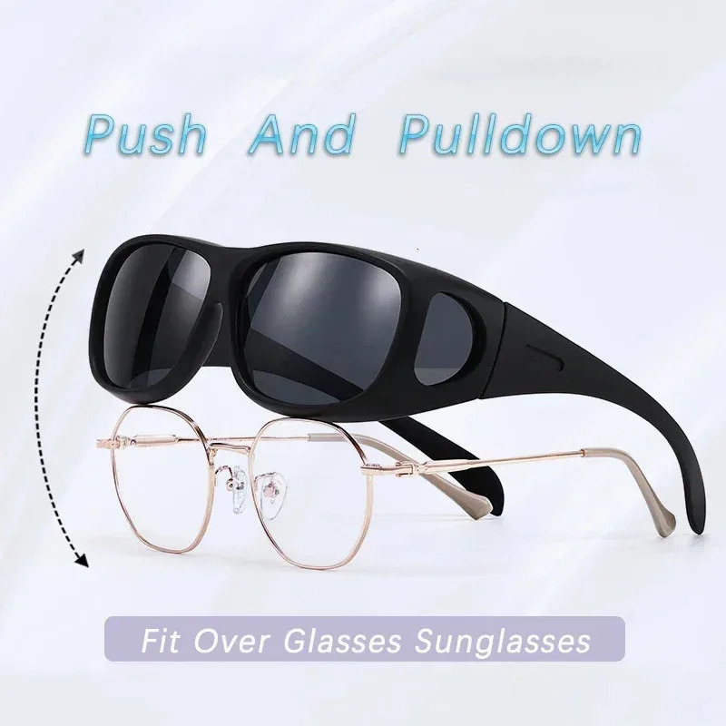 Polarized Sunglasses Fit Over Eye Glasses Driving Wrap Shield Goggles Fishing Sports Night Vision 251013