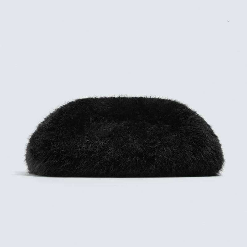 FAUX FUR ENVELOPE Bag, Designer Clutch Prom Bag, Fashionable Fluffy Handbag Purses For Women Elegant