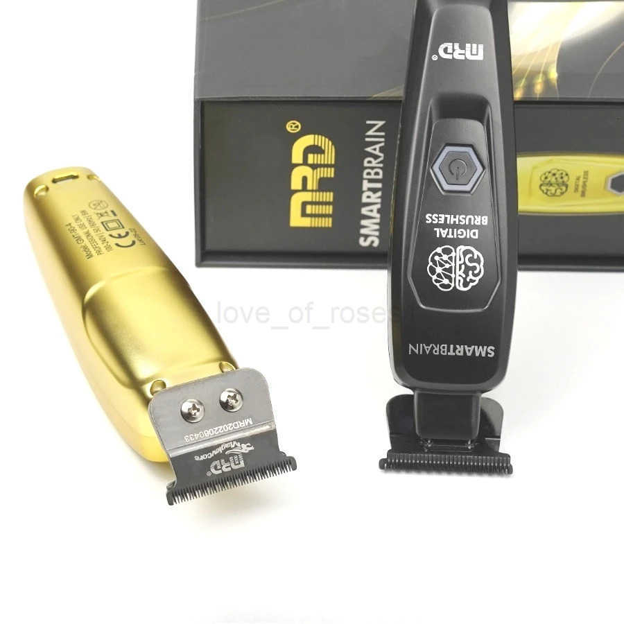 MRD CLIPPER GMT904 Smart Brain Hair Trimmer7200RP Mens Hair Clippers Full Metal Body DLC 440C Blade Z251029