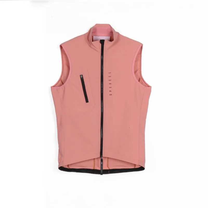 Latest Model Classic Lightweight Windproof Vest Mens Wind Stretch Fabric with Two Way Zipper Versatile Tops for Mens Clothing W251029