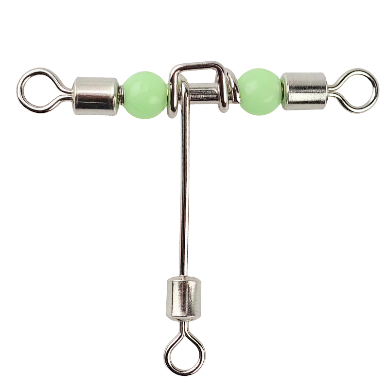 Long T-shaped trident ring connector manufacturer wholesale outdoor fishing accessories fishing gear supplies fluorescent fishing manufacturer