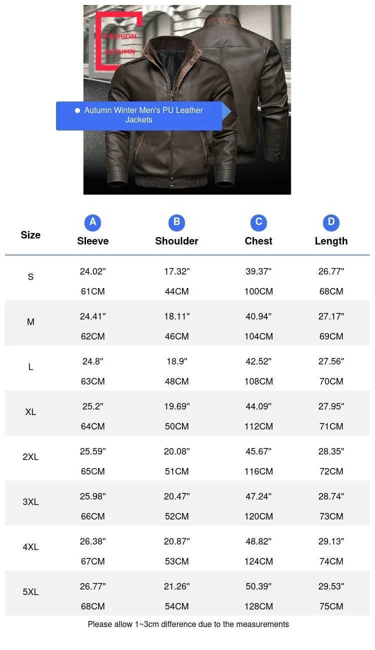 Spring Autumn Mens PU Leather Jackets Fashion Man Retro Windbreaker Motorcycle Coats Man Business Zipper Leather Jacket ClothingT251029