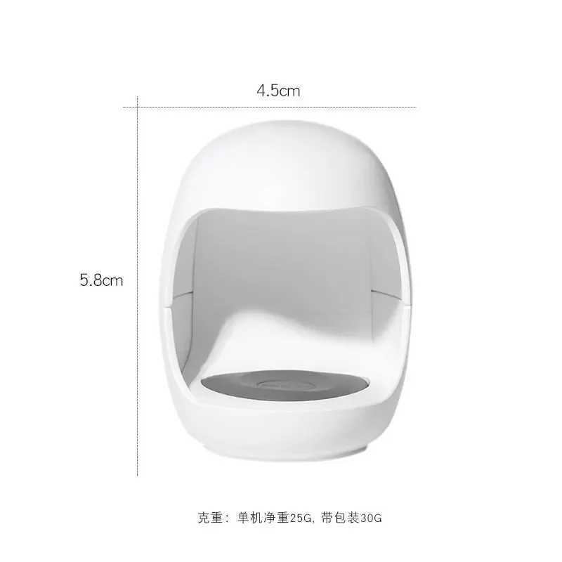 New USB interface Q Shape Photo Nail Lamp Nail Polish Gel Curing Mini LED UV Lamp Travel Home Nail Art Timing Nail Dryer J251115