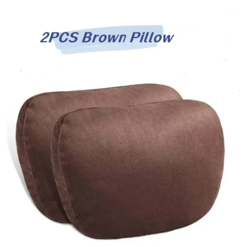 Car Neck Pillow Car Seat Headrest Pillow Auto Memory Cotton Protector Cushion For Universal Car Head Support for Gaming Chair 251029