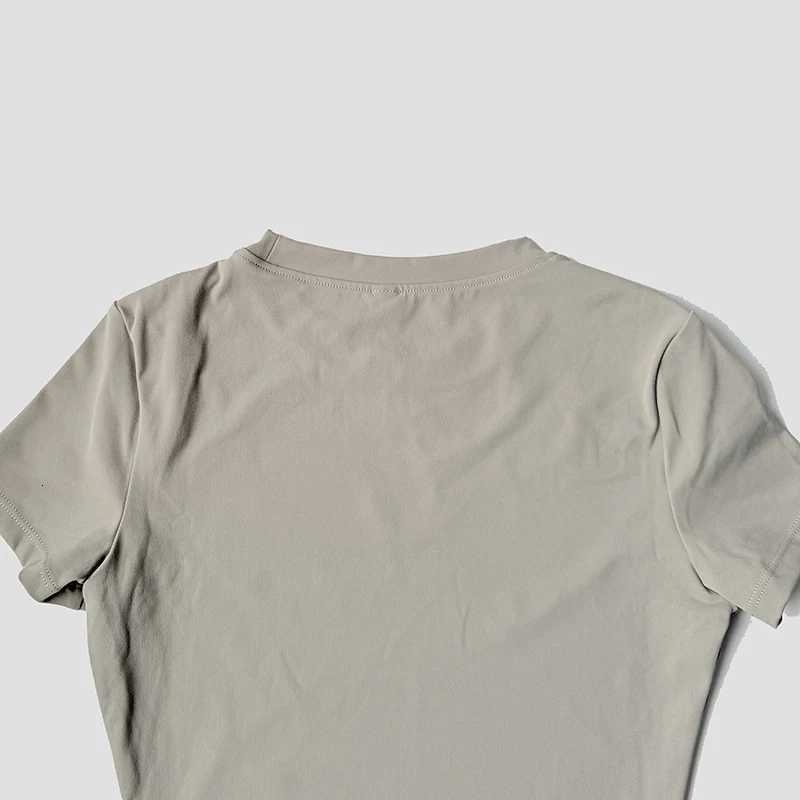 Womens Sports Yoga Set Seamless Knitted Fitness Gym Clothes Sportswear Short Sleeve Crop Top Tracksuits Gym Short LeggingsXJ251029