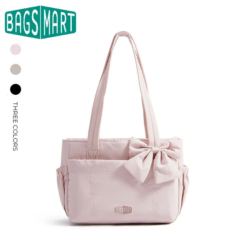 BAGSMART Tote Bag University Padded Shoulder Bag for Women Large Capacity Travel Handbag Daily Commute Womens Bag 251029