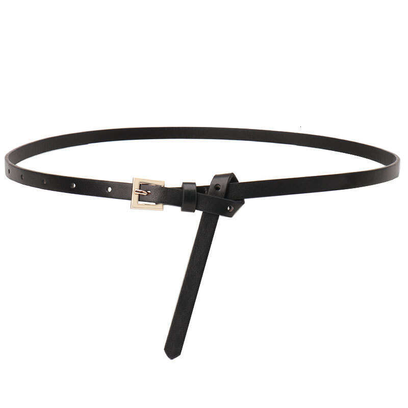 Belt Fashion designer Simple Square Buckle Women's Small Candy Color Versatile Dress Decoration Coat Thin Waist Belts for Women