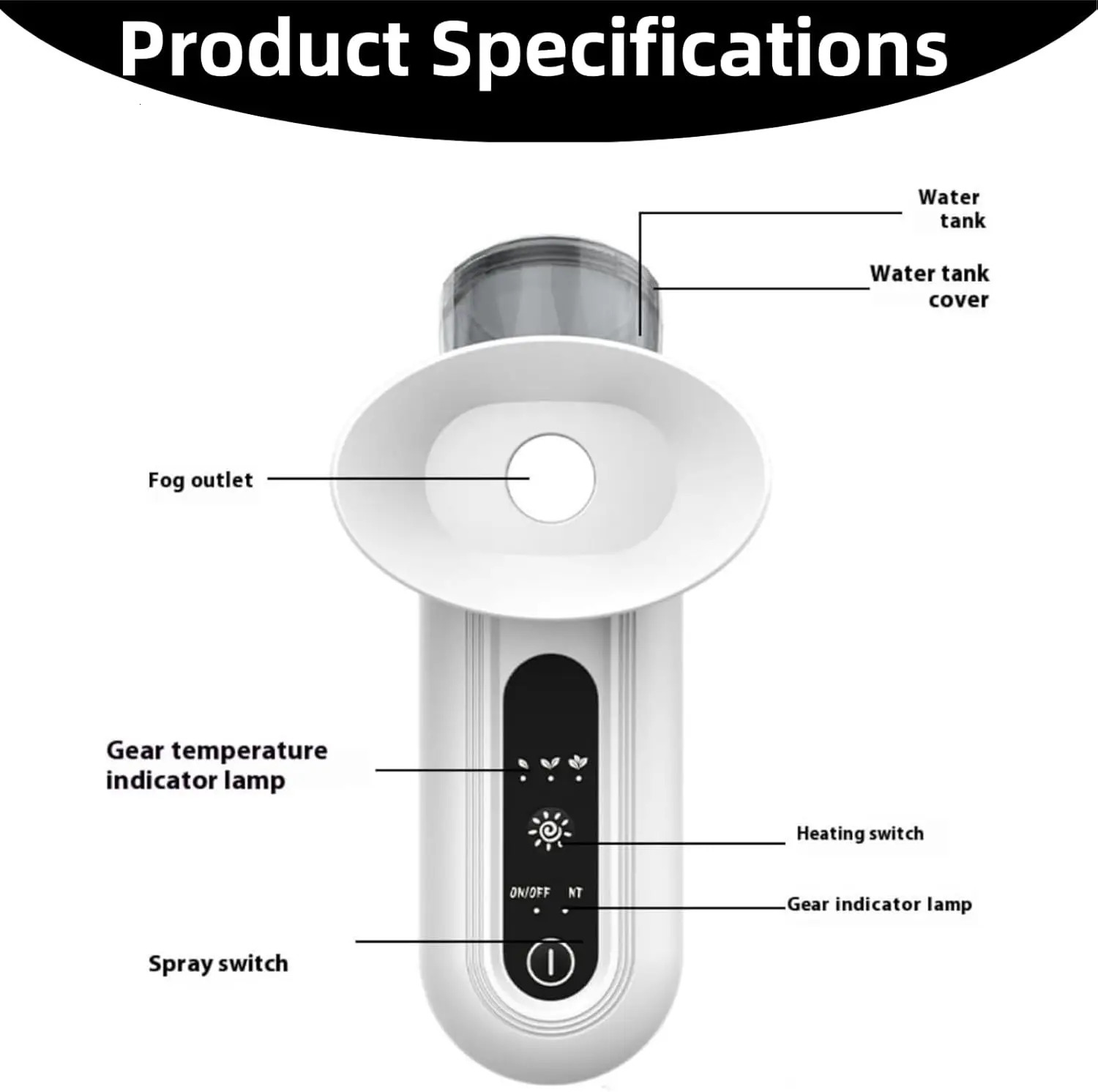 Eye Steam Device Eye Mister for Dry Eye Heated Eye Steam Sprayer for Moisturize Eye Treatment Mini Soothing Steamer for Eye Care 251027