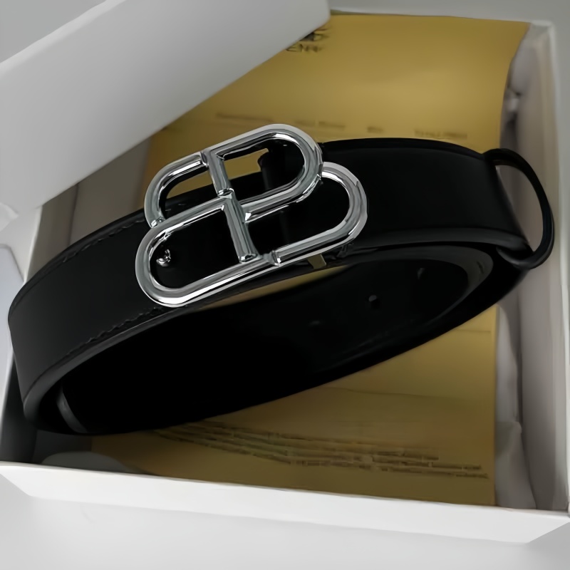 Fashionable Brand Design Belt Luxury Mens Belt Length 90-125CM Women Belt Letter Smooth Buckle High Quality Casual Pant Belt