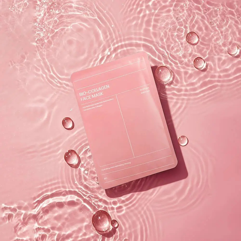 Bio Collagen Face Mask Shrink Pores Deep Hydrating Split Mask Nourish Hydrating Face Mask Beauty Skin Care 251029
