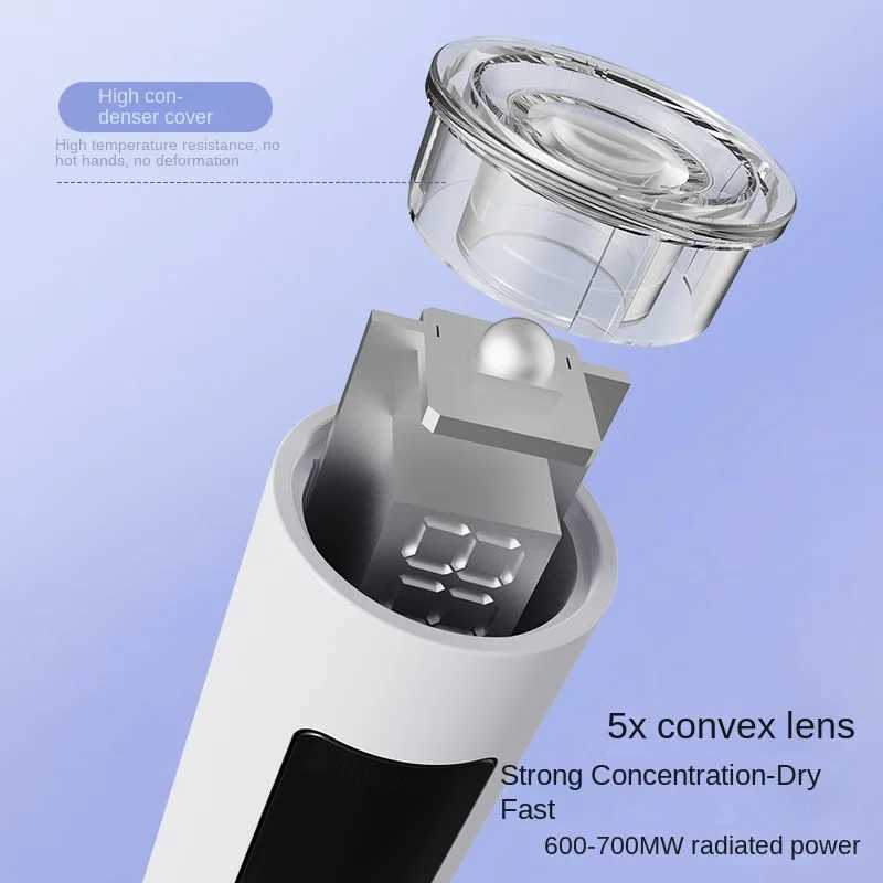 CrossBorder Touch Manicure OneWord Lamp Convenient BatteryStorage Mini Handheld Manicure Light MaChine No Black Hands Quick Drying J251115