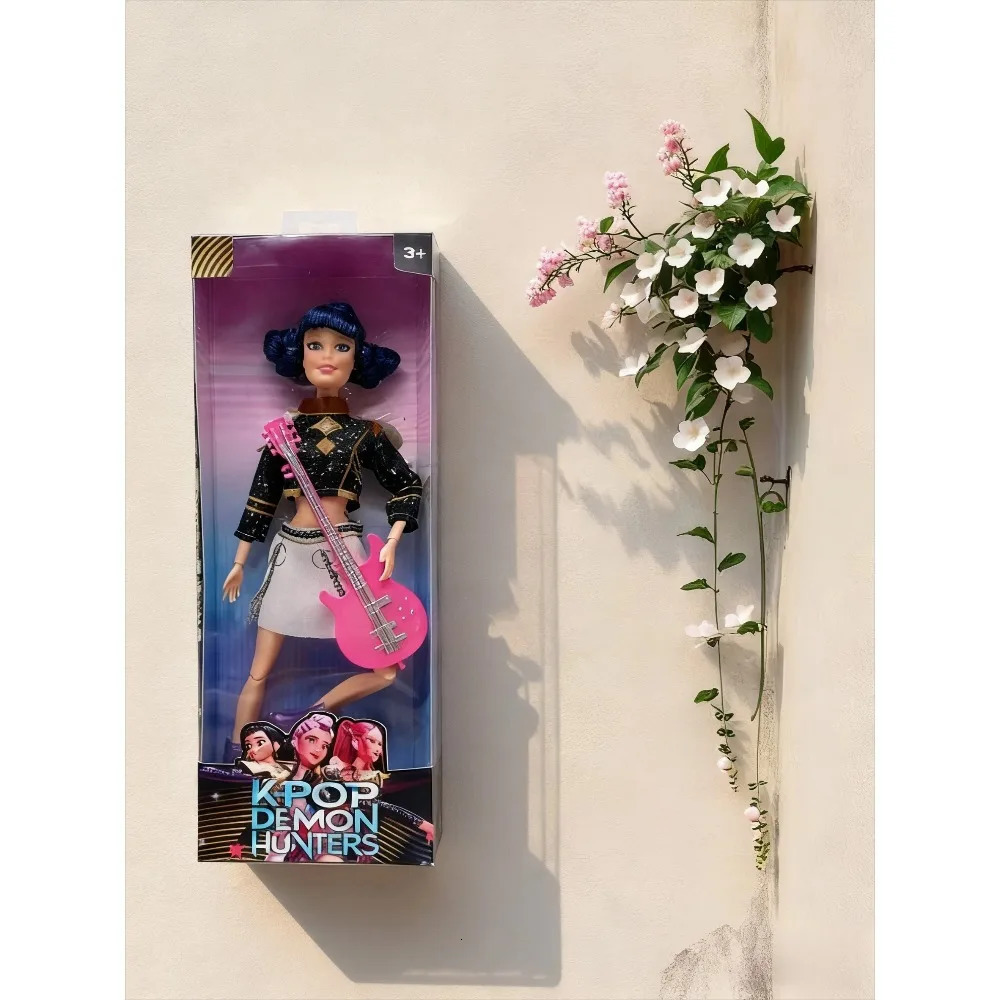 Kpop Demon Hunters Rumi Mira Zoey Beautiful Princess DIY Plastic Toy Doll Action Figure Gift for Girls Collection 251028