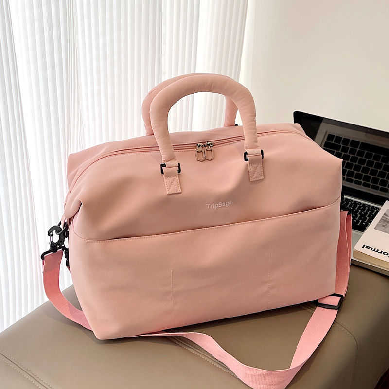Handheld Travel Bag for Women, Lightweight Large Capacity Travel Luggage Bag, Maternity Bag, Dry and Wet Separation Sports Gym Bag
