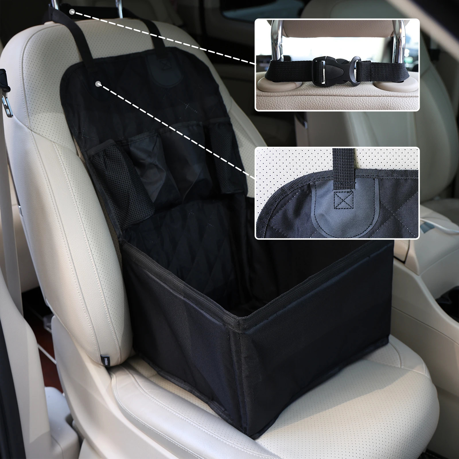 Car Dog Seat Oxford Cloth Pet Dog Mat Front Passenger Car Pet Mat Cat and Dog Seat Mat StainResistant and Washable Pet Mat 251029